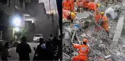 India: colapso de edificio en Nueva Delhi deja seis muertos y varios heridos