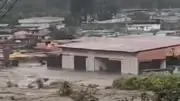 Inundaciones en Chabasquén, Venezuela: 300 afectados por desbordamiento de río