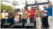 Iván Cepeda da su último discurso en plaza pública en Soledad, Atlántico
