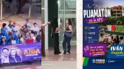 Juliana Guerrero lidera plantón pro Iván Cepeda en la UPC junto a rector suspendido