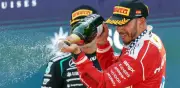 Lewis Hamilton gana en Cataluña y celebra su primera victoria con Ferrari