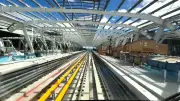 Metro de Bogotá inicia pruebas en 5,7 km de viaducto con tren energizado