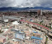 Metro de Bogotá llega por primera vez a estación 4 en Kennedy en pruebas