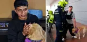 Músico callejero viral rompe su silencio: 'Solo quería que no se llevaran a mi perra'