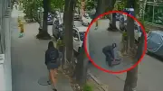 Mujer cae en alcantarilla en Río de Janeiro y es rescatada por vecinos