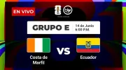 Mundial 2026: Costa de Marfil vs Ecuador EN VIVO, hora y canal del Grupo E