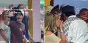 Noah Schnapp, de 'Stranger Things', emocionado en concierto de Bad Bunny en Madrid