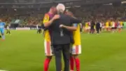 Reencuentro de Pékerman, James y Quintero tras clasificación de Colombia al Mundial 2026