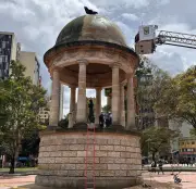 Restauración del Templete al Libertador en Bogotá tras años de deterioro