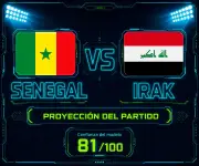 Senegal tiene 57% de probabilidades de vencer a Irak en el Mundial 2026