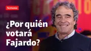Sergio Fajardo revela su voto en segunda vuelta presidencial