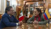 Sheinbaum respalda denuncias de Petro sobre presunto fraude electoral en Colombia