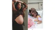 Silvy Araujo da a luz a su primera hija Olivia en Cartagena