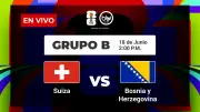 Suiza vs Bosnia: duelo clave en el Mundial 2026 por el Grupo B