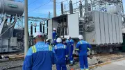 Trabajadores de Air-e protestan en Barranquilla contra liquidación anunciada por Petro