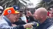 Video: tenso cruce entre Diosdado Cabello y rescatistas de EE.UU. en La Guaira