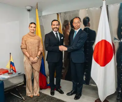 Abelardo de la Espriella y embajador de Japón dialogan sobre comercio