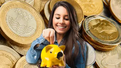 Ahorre $1.000.000 en seis meses con monedas de $500 y $1.000