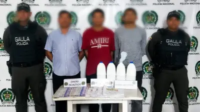 Capturan a 10 presuntos extorsionistas de Los Pepes y Los Costeños en Barranquilla