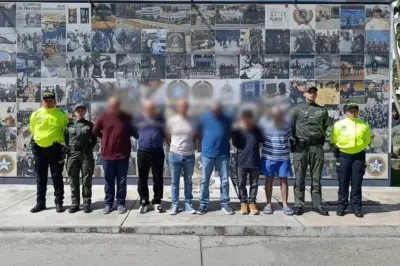Capturan en Santa Marta a seis requeridos por EE.UU. por narcotráfico