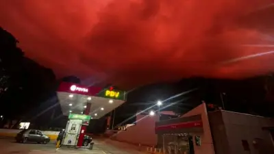 Cielo rojo en Caracas: ¿señal de los terremotos en Venezuela?