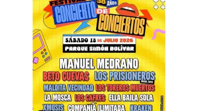 Concierto de Conciertos cambia fecha y sede: será en Corferias en diciembre