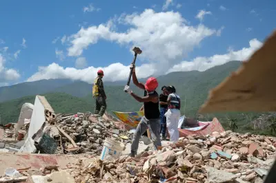 Hallan sin vida a niño argentino de 9 años tras terremotos en Venezuela