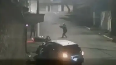Hombre herido al perseguir a ladrón en São Paulo: video muestra el ataque