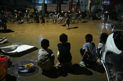 Inundaciones en China dejan 39 fallecidos hasta el momento