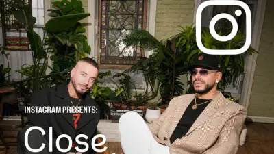 J Balvin y Ryan Castro inauguran 'Close Friends Only' en español en Instagram