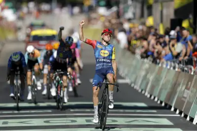 Mads Pedersen gana la cuarta etapa del Tour de Francia 2026