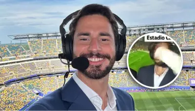 Periodista ecuatoriano agredido por hinchas mexicanos en el Estadio Azteca durante el Mundial 2026