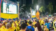 800 policías vigilarán transmisión Colombia-Ghana en Pereira