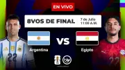 Argentina vs. Egipto: Octavos de final Mundial 2026 EN VIVO
