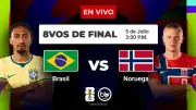 Brasil vs Noruega: Octavos de final del Mundial 2026 en vivo