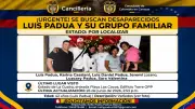 Familia colombiana desaparecida en terremotos de Venezuela: cinco atrapados