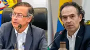 Petro y Fico: de un mural a acusaciones de mafias y salud mental