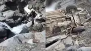 Tragedia en Bolivia: minibús cae 300 metros y deja 9 muertos