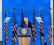 Trump conmemora el 4 de julio en Monte Rushmore en medio de tensiones políticas